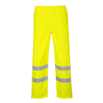 Hi-Viz Waterproof Trousers Large Yellow